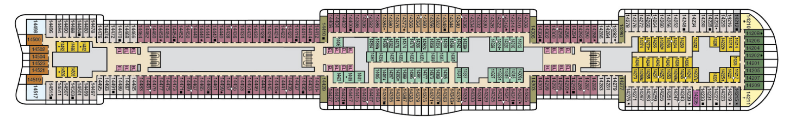 Carnival Cruise Lines Mardi Gras Deck Plans Deck 14.png